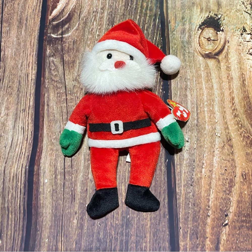 TY Santa Beanie Baby December 6,1998 5th gen